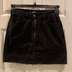 Hollister Ultra High-rise denim skirt